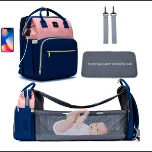 Diaper Bag Backpack Large Capacity Durable